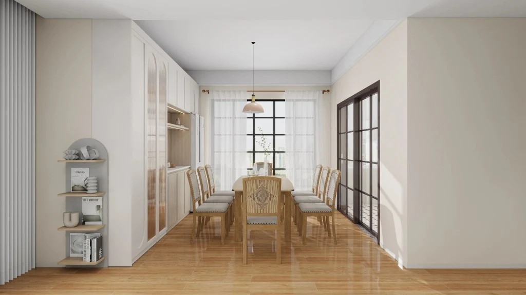 Fashion Dialogue of Urban Residence dining-room