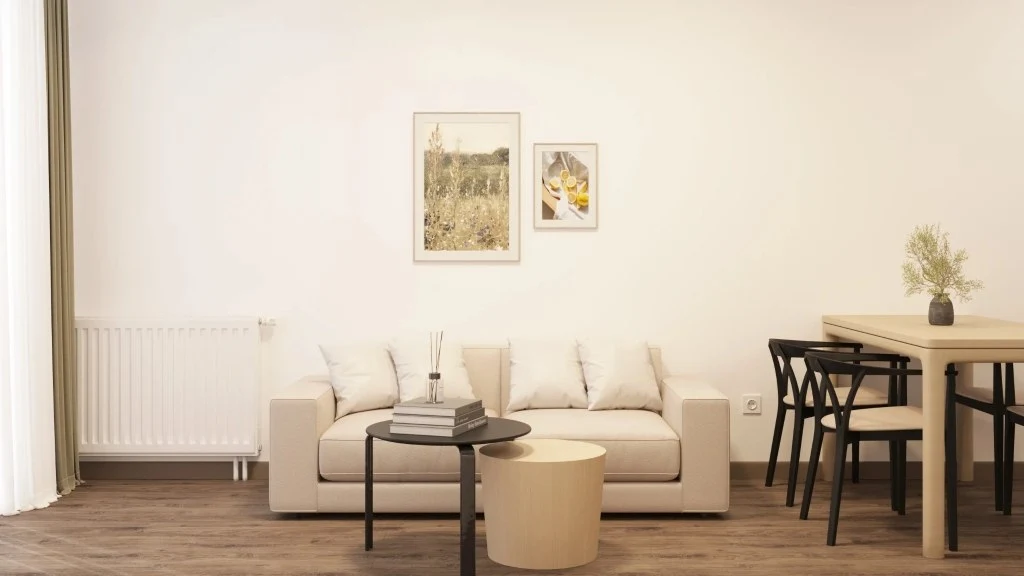 Studio Apartment in Gudauri living-room