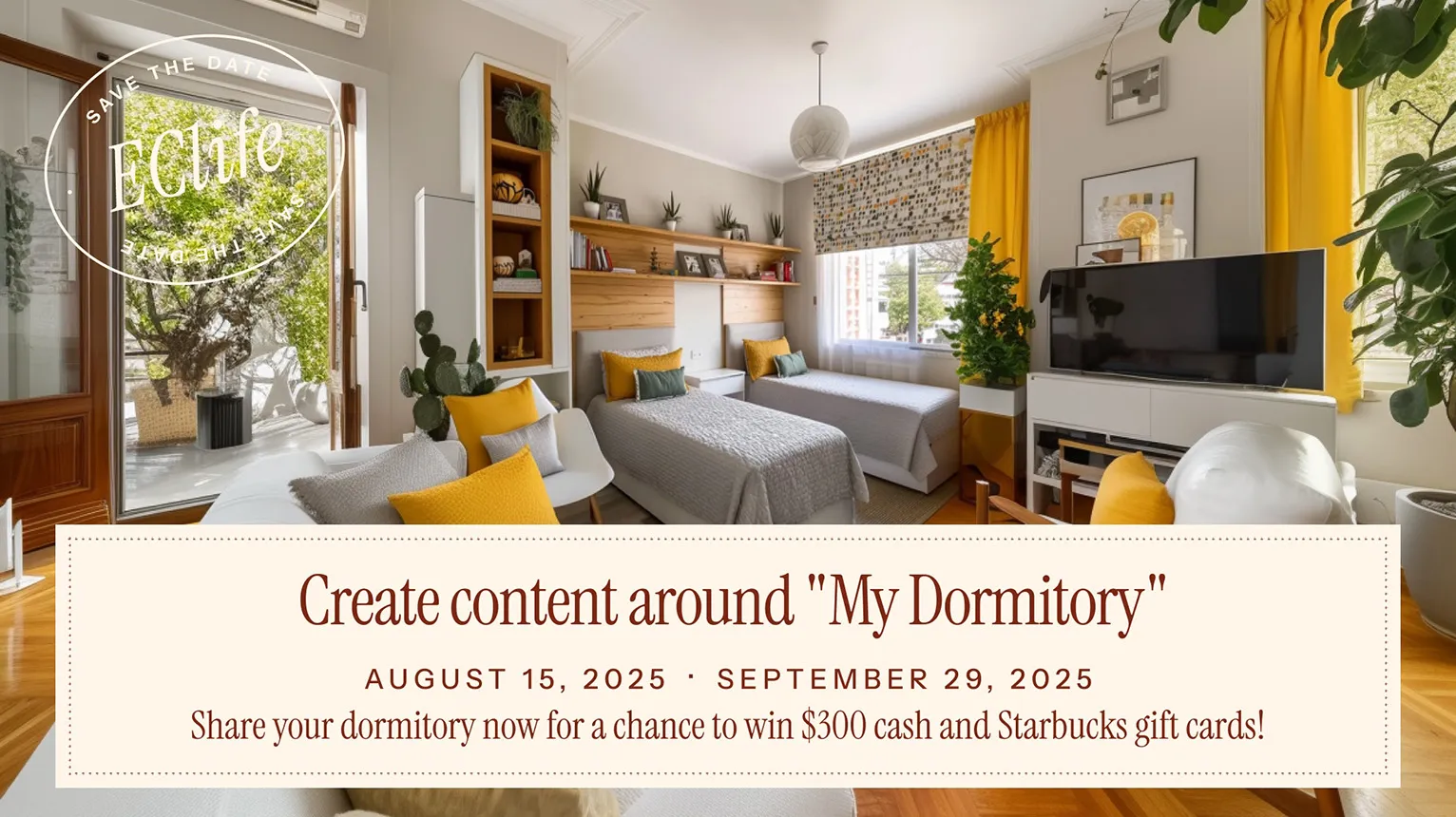 Activity-user dormitory back to school season