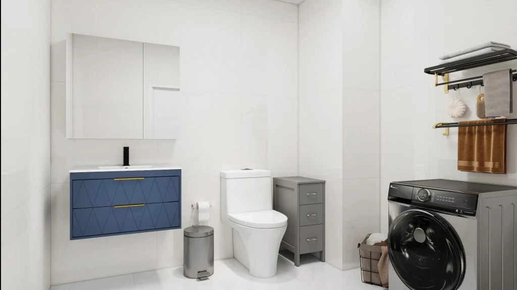 Comfortable and Elegant Simple Home bathroom