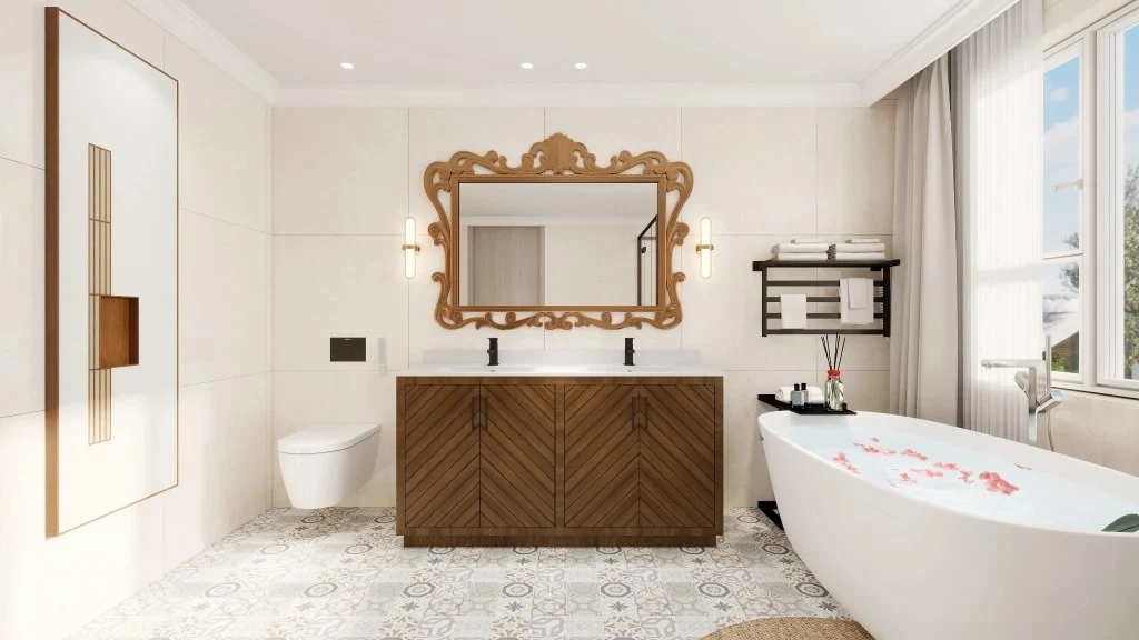 Luxurious and Elegant Bathroom(BTALQS0001)-Bathroom