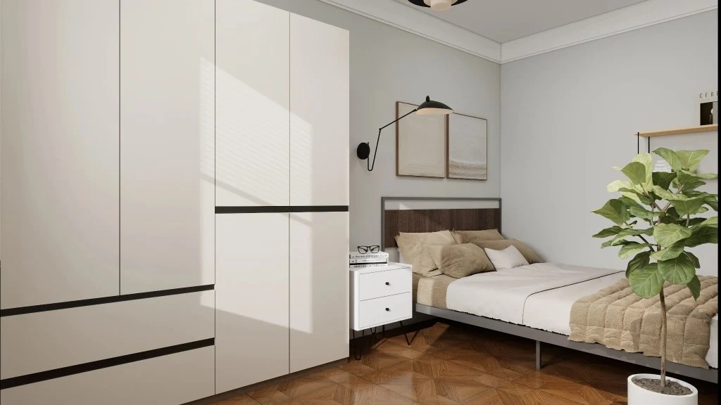 Comfortable and Elegant Simple Home bedroom