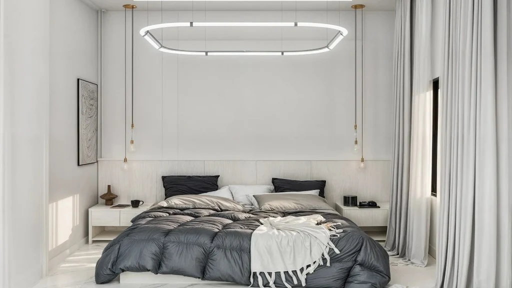 Minimalist Textured Living Haven bedroom