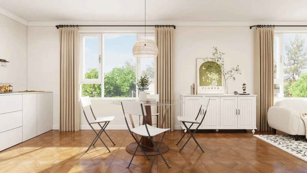 Comfortable and Elegant Simple Home dining-room